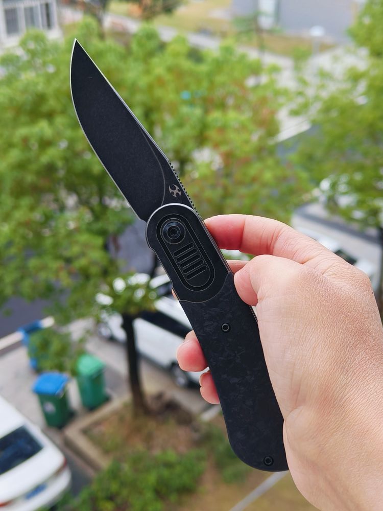 【售完】Kansept Knives Reverie S35VN钢 碳纤维柄 K2025A2 原价1450 特惠580
