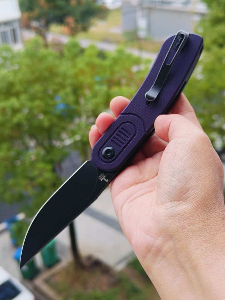 Kansept Knives Reverie 154CM钢 G10手柄 T2025B5 紫色