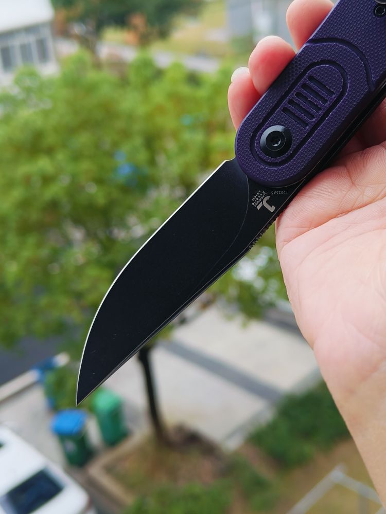 Kansept Knives Reverie 154CM钢 G10手柄 T2025B5 紫色