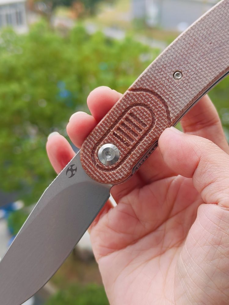 【特惠】Kansept Knives Reverie 154CM钢 米卡塔柄 T2025A6 棕色  原价583 特惠249