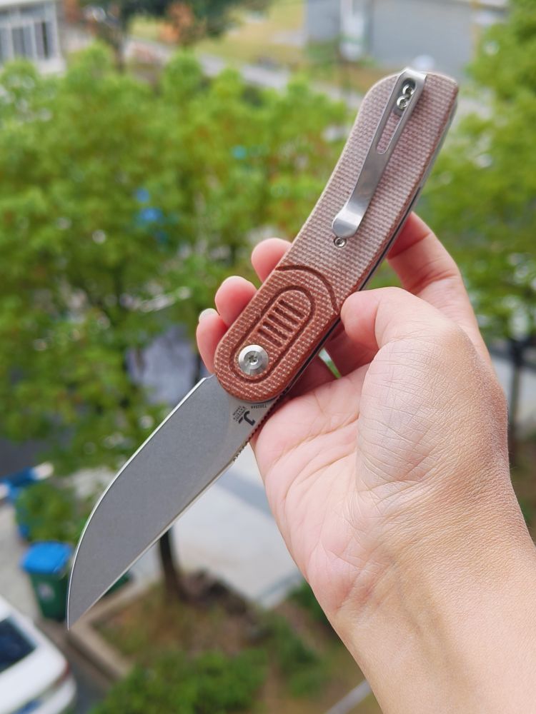 【特惠】Kansept Knives Reverie 154CM钢 米卡塔柄 T2025A6 棕色  原价583 特惠249