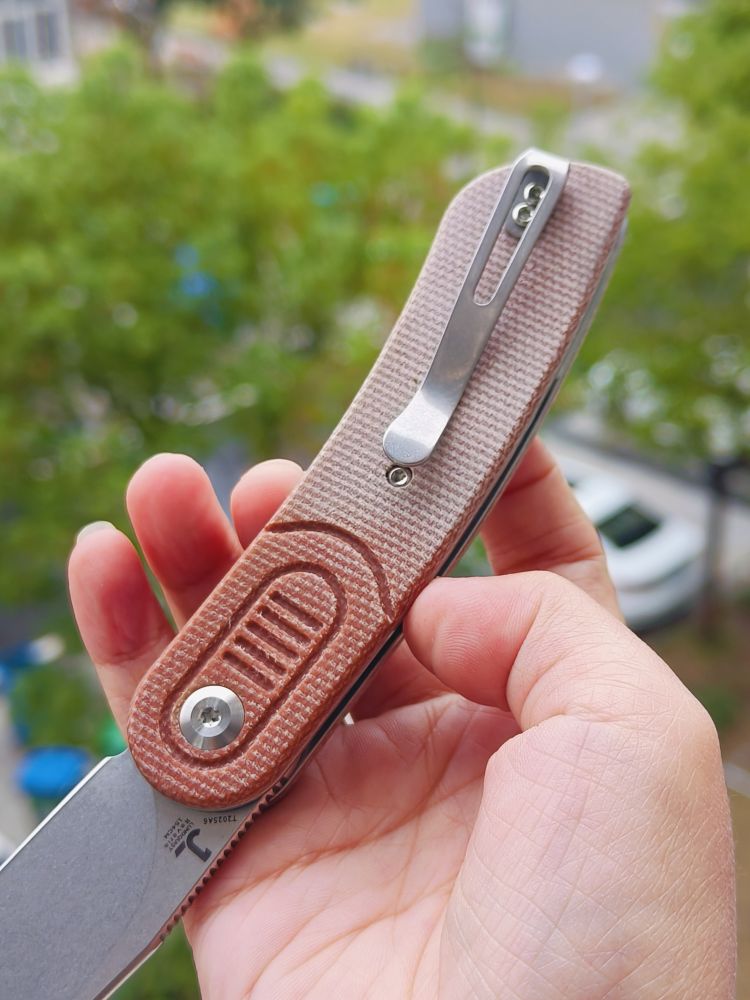 【特惠】Kansept Knives Reverie 154CM钢 米卡塔柄 T2025A6 棕色  原价583 特惠249