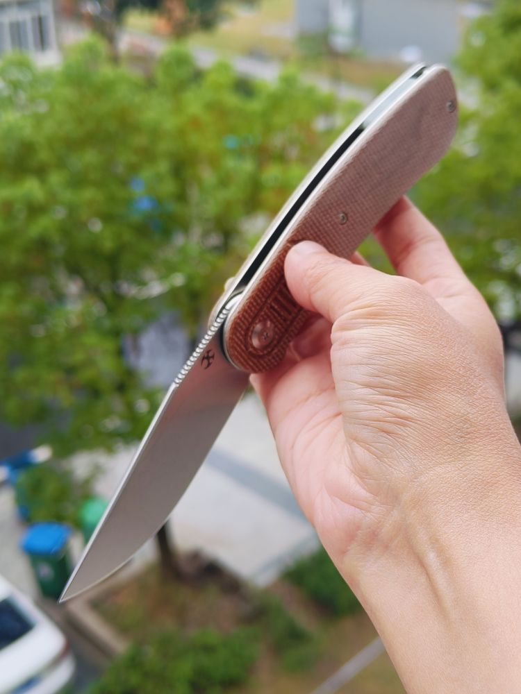 【特惠】Kansept Knives Reverie 154CM钢 米卡塔柄 T2025A6 棕色  原价583 特惠249