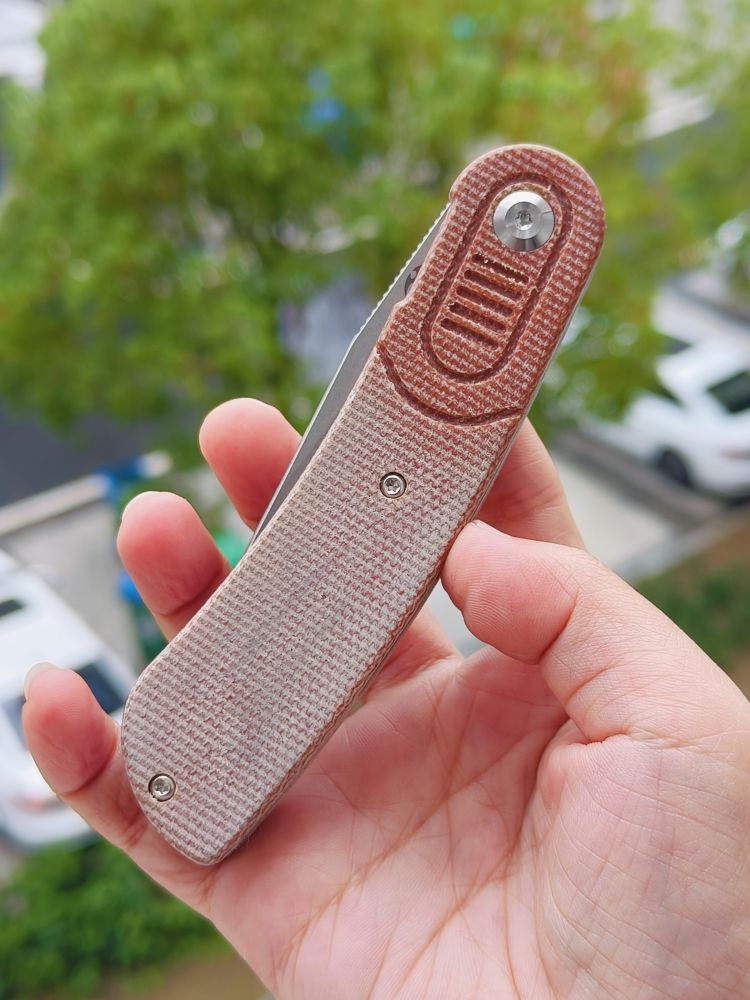 【特惠】Kansept Knives Reverie 154CM钢 米卡塔柄 T2025A6 棕色  原价583 特惠249