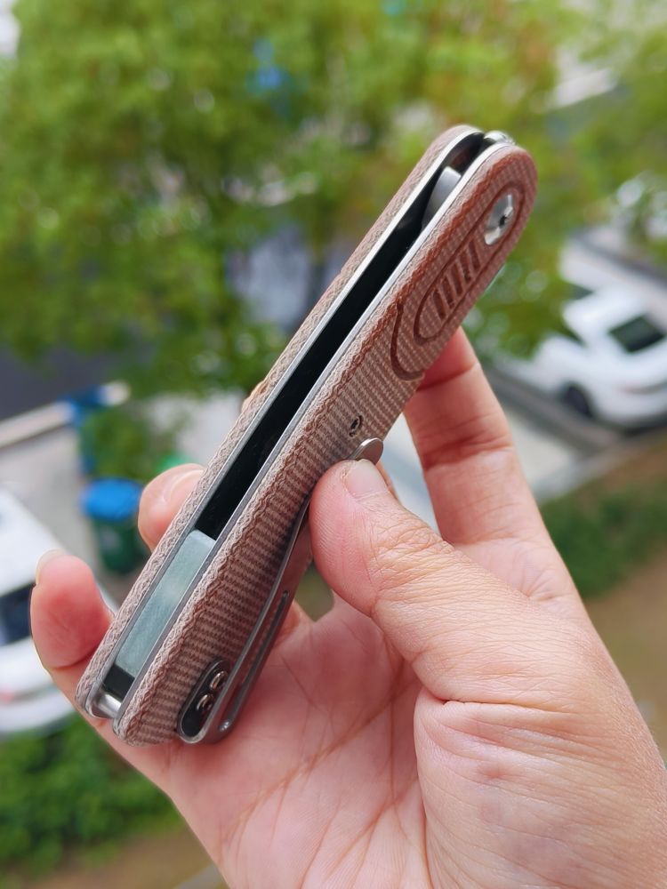 【特惠】Kansept Knives Reverie 154CM钢 米卡塔柄 T2025A6 棕色  原价583 特惠249