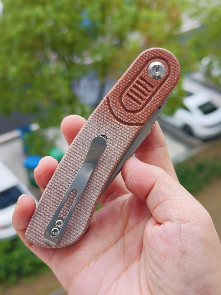 【特惠】Kansept Knives Reverie 154CM钢 米卡塔柄 T2025A6 棕色  原价583 特惠249