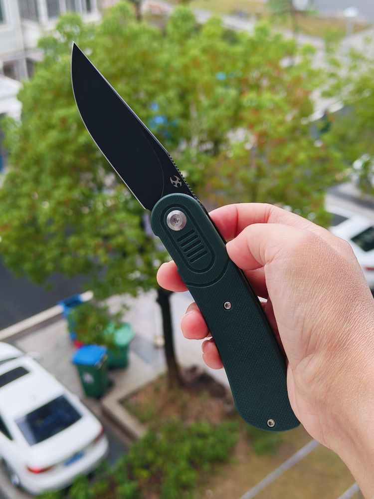 【售完】Kansept Knives Reverie 154CM钢 G10柄 T2025A2 绿色 原价583 特惠249