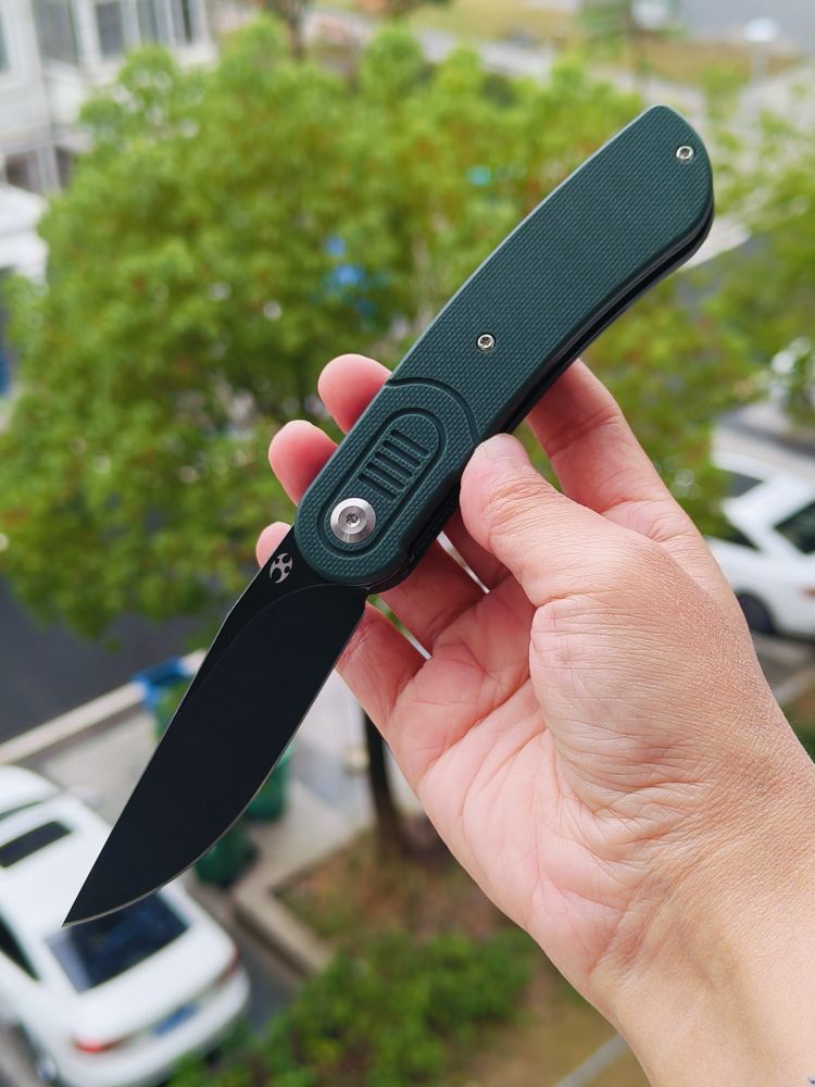 【售完】Kansept Knives Reverie 154CM钢 G10柄 T2025A2 绿色 原价583 特惠249