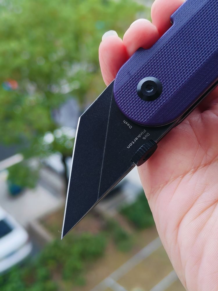 【售完】Kansept Knives Dash 154CM钢 G10手柄 T3045A4 紫色 原价468 特惠220