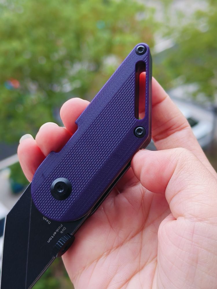 【售完】Kansept Knives Dash 154CM钢 G10手柄 T3045A4 紫色 原价468 特惠220