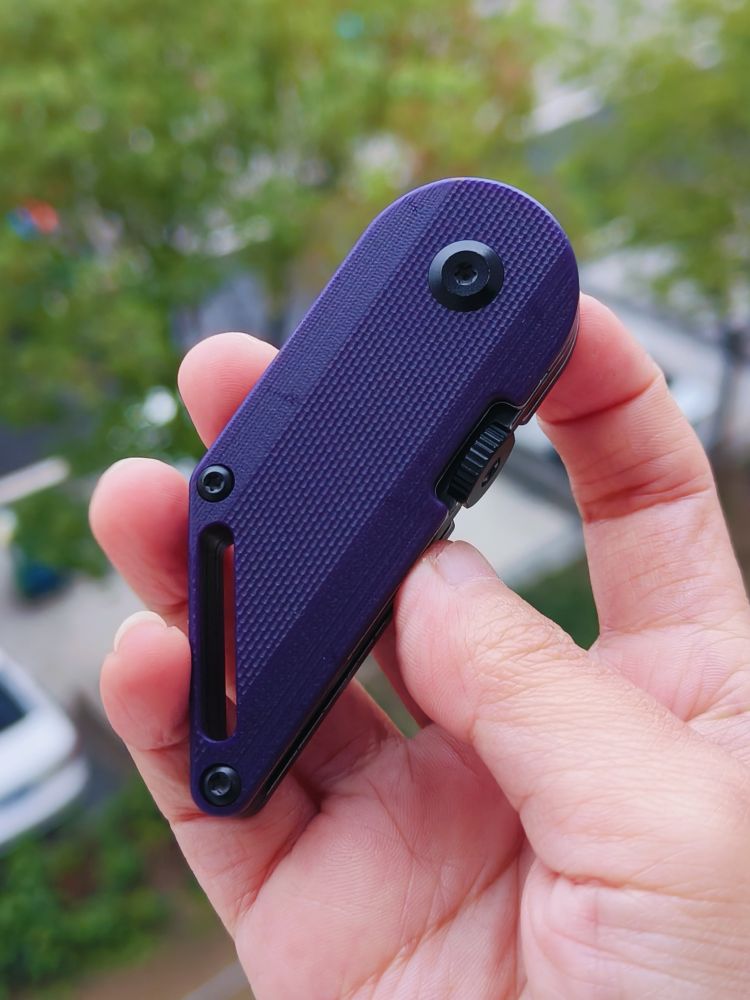 【售完】Kansept Knives Dash 154CM钢 G10手柄 T3045A4 紫色 原价468 特惠220