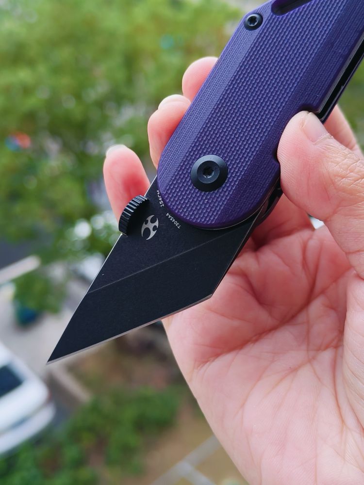 【售完】Kansept Knives Dash 154CM钢 G10手柄 T3045A4 紫色 原价468 特惠220
