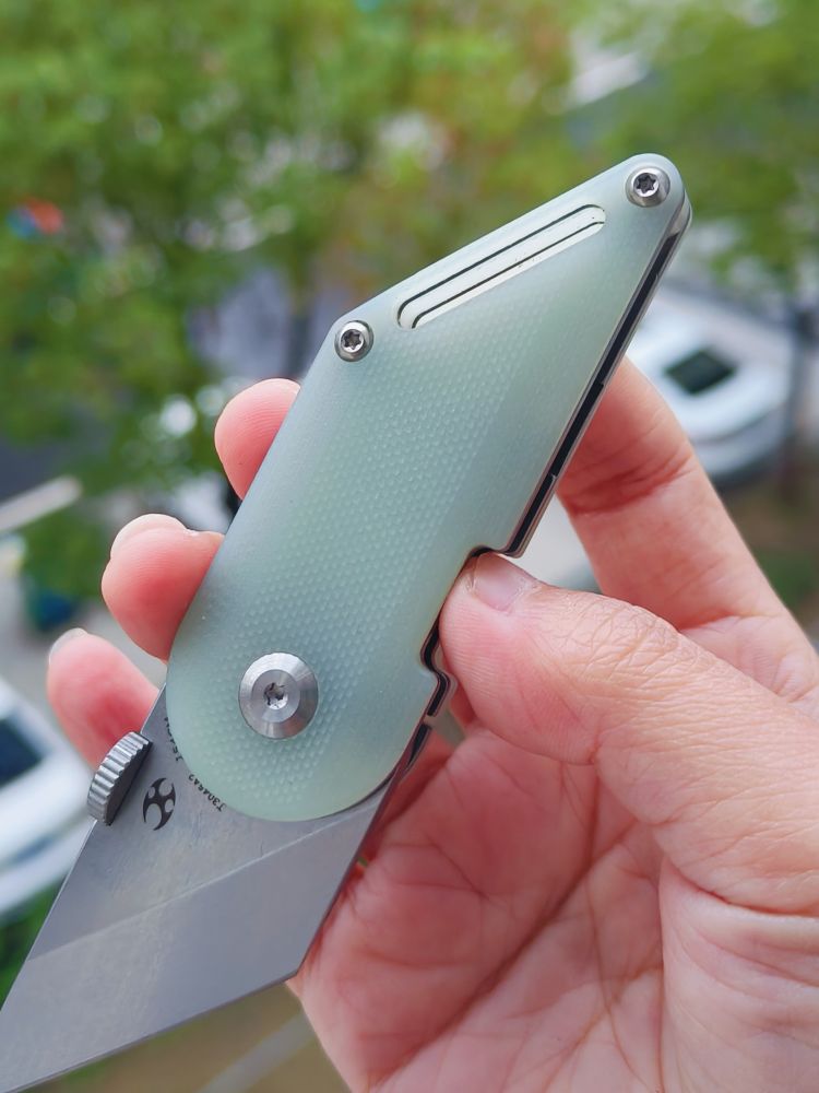 Kansept Knives DASH 154CM钢 G10柄 T3045A2 玉色