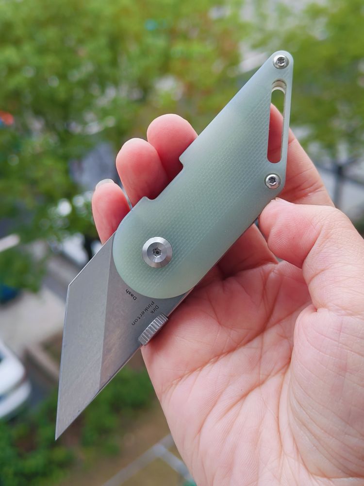 Kansept Knives DASH 154CM钢 G10柄 T3045A2 玉色