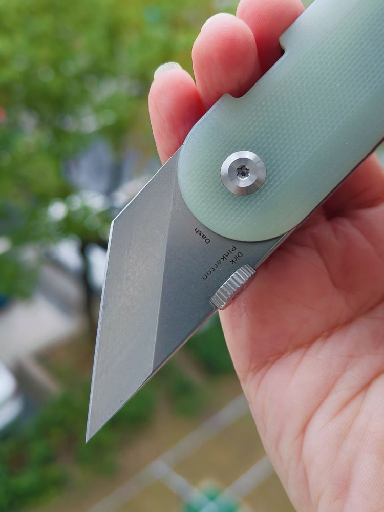 Kansept Knives DASH 154CM钢 G10柄 T3045A2 玉色
