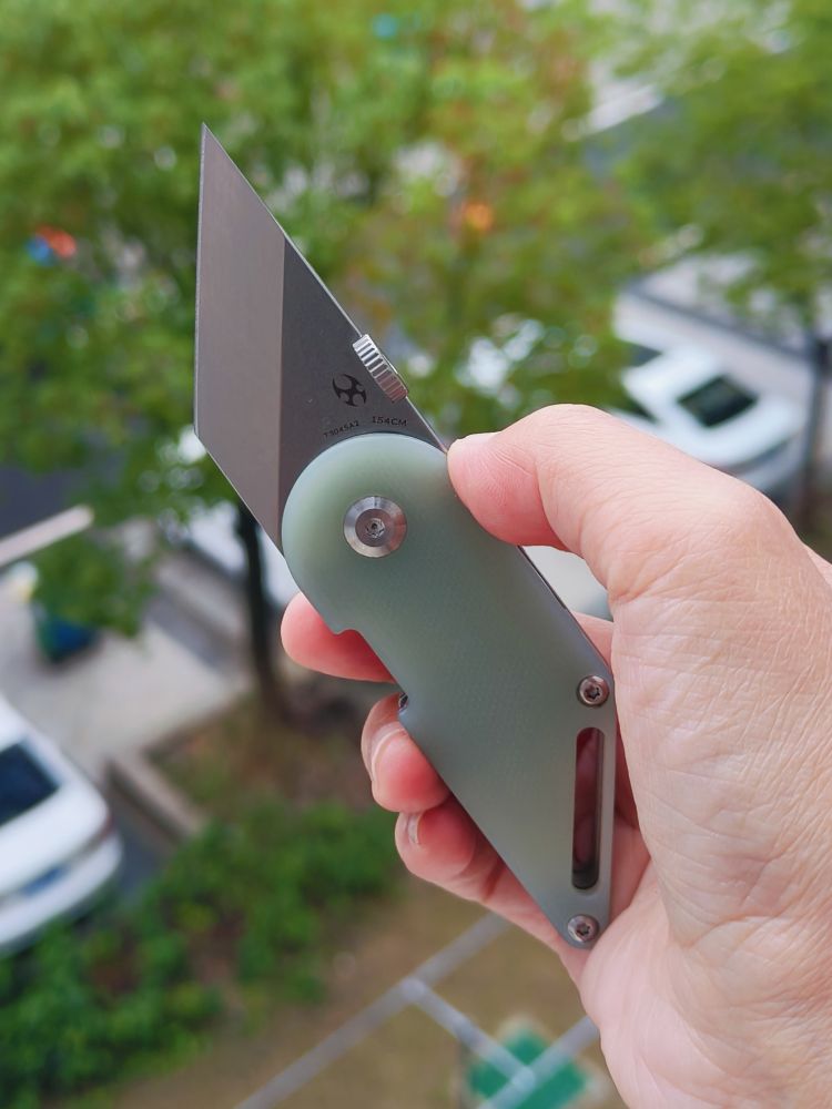 Kansept Knives DASH 154CM钢 G10柄 T3045A2 玉色
