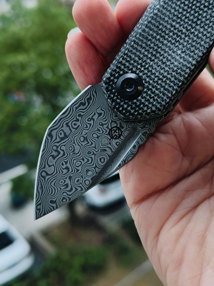 Kansept Knives RIO 大马士革钢 米卡塔手柄 K3044D1