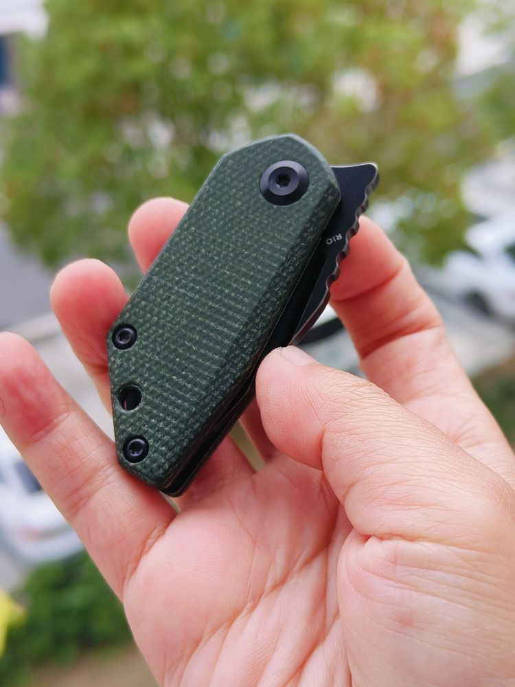 Kansept Knives RIO M390钢 米卡塔手柄 K3044A2