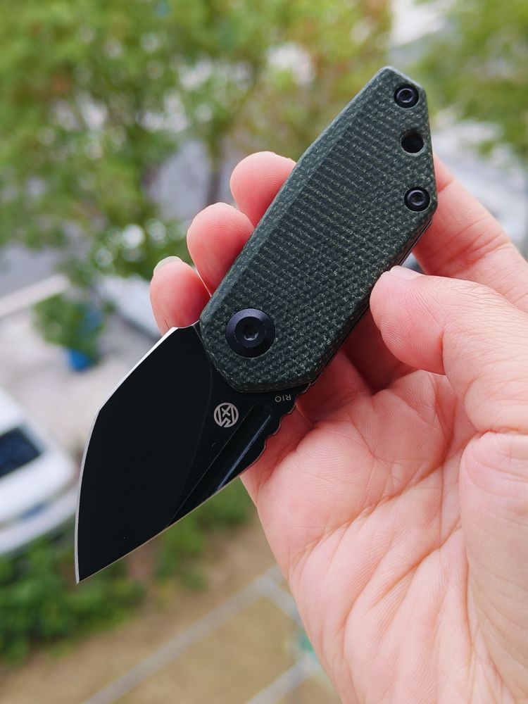 Kansept Knives RIO M390钢 米卡塔手柄 K3044A2