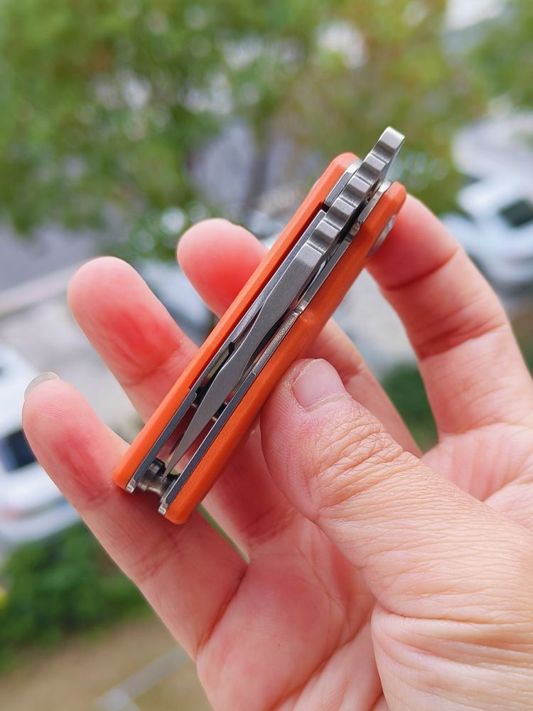 Kansept Knives RIO M390钢 G10手柄 K3044A4 橙色