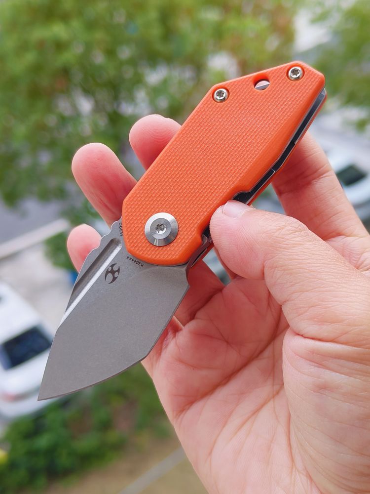 Kansept Knives RIO M390钢 G10手柄 K3044A4 橙色