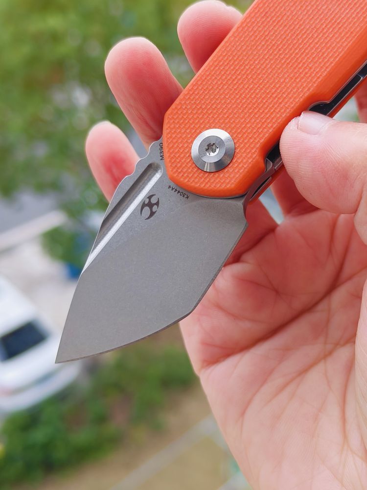 Kansept Knives RIO M390钢 G10手柄 K3044A4 橙色