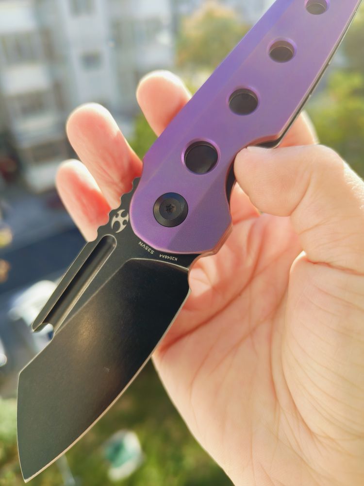【特惠】Kansept Knives CPM-S35VN钢 钛合金柄 K2048A4 原价1050 特惠650