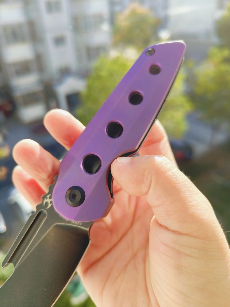 【特惠】Kansept Knives CPM-S35VN钢 钛合金柄 K2048A4 原价1050 特惠650