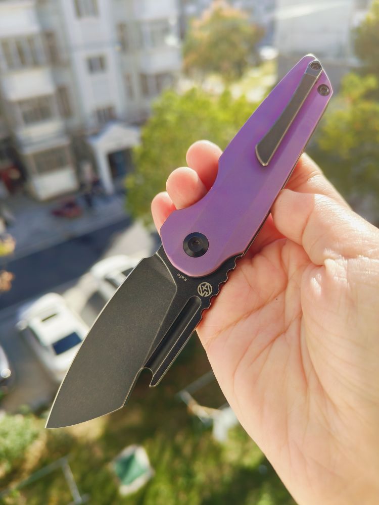 【特惠】Kansept Knives CPM-S35VN钢 钛合金柄 K2048A4 原价1050 特惠650