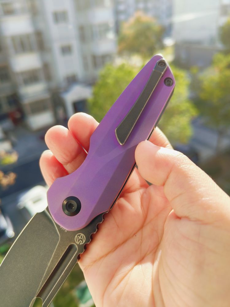 【特惠】Kansept Knives CPM-S35VN钢 钛合金柄 K2048A4 原价1050 特惠650
