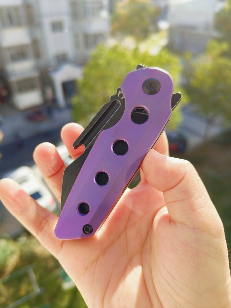 【特惠】Kansept Knives CPM-S35VN钢 钛合金柄 K2048A4 原价1050 特惠650