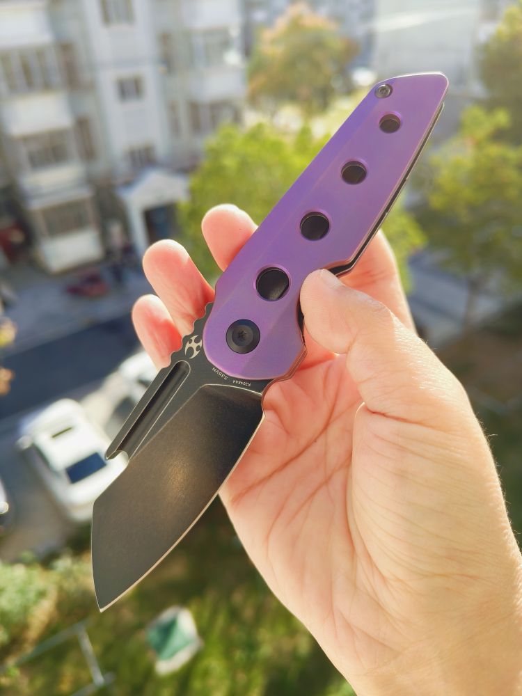 【特惠】Kansept Knives CPM-S35VN钢 钛合金柄 K2048A4 原价1050 特惠650