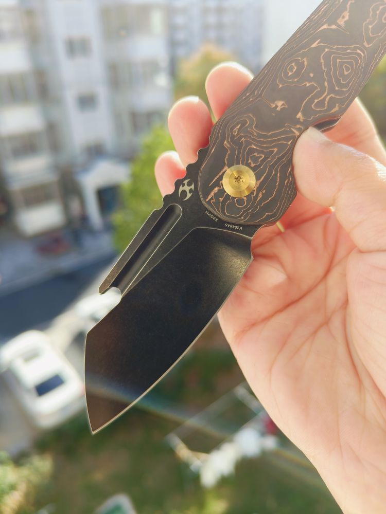 【特惠】Kansept Knives CPM-S35VN钢 碳纤维柄 K2048A5 原价1050 特惠650