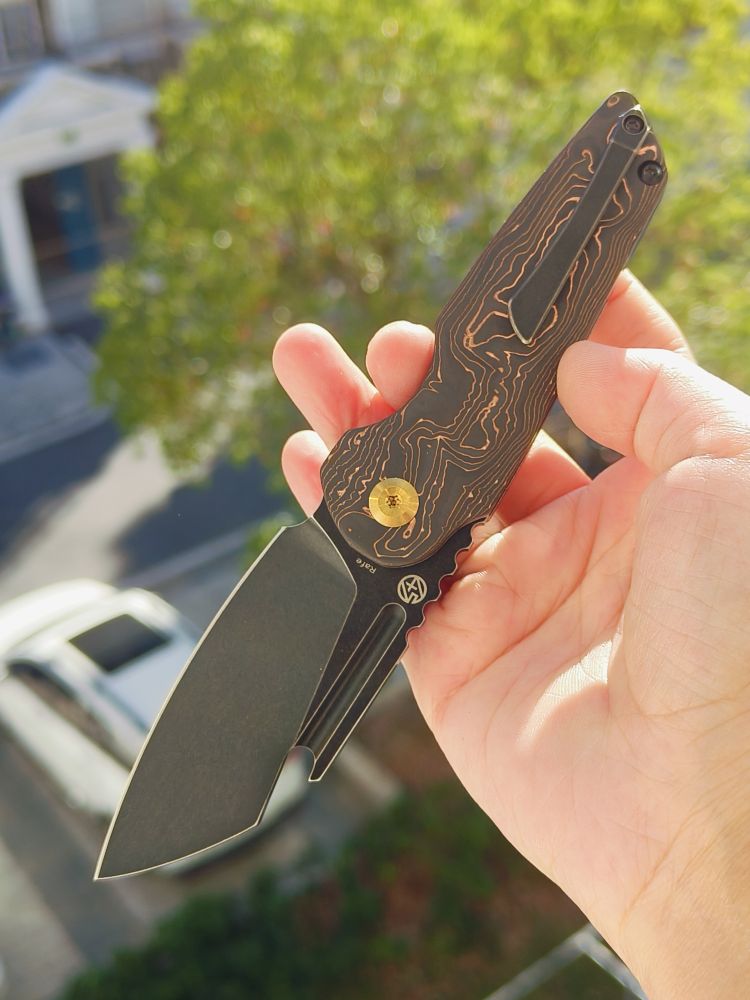 【特惠】Kansept Knives CPM-S35VN钢 碳纤维柄 K2048A5 原价1050 特惠650