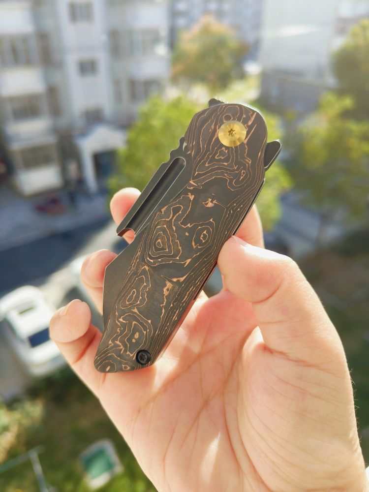 【特惠】Kansept Knives CPM-S35VN钢 碳纤维柄 K2048A5 原价1050 特惠650