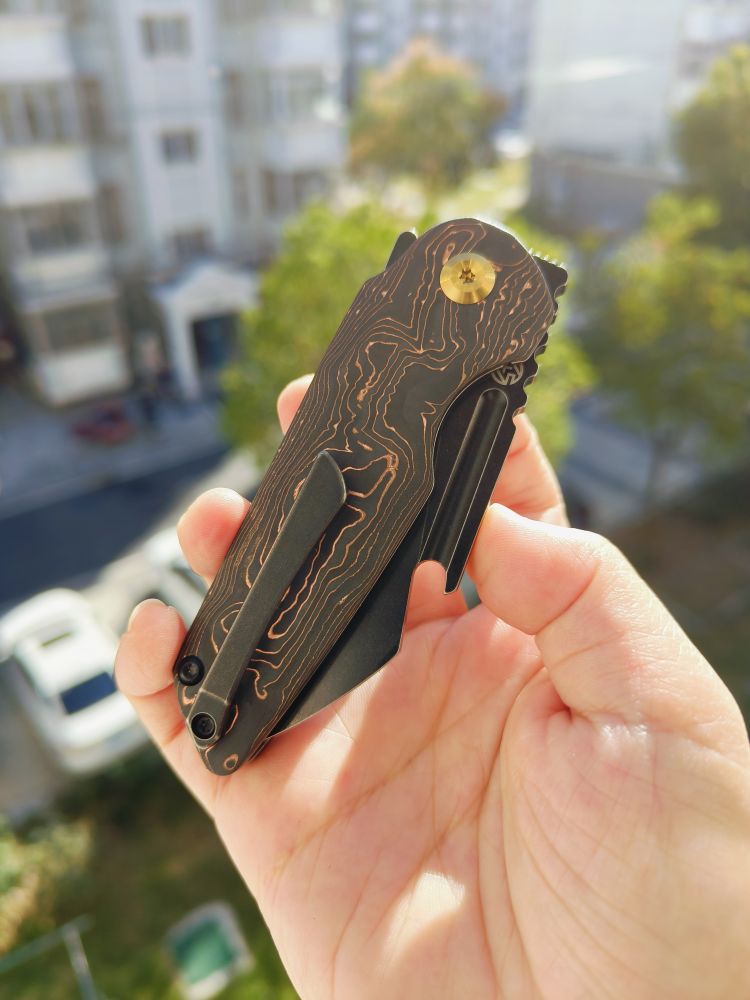 【特惠】Kansept Knives CPM-S35VN钢 碳纤维柄 K2048A5 原价1050 特惠650