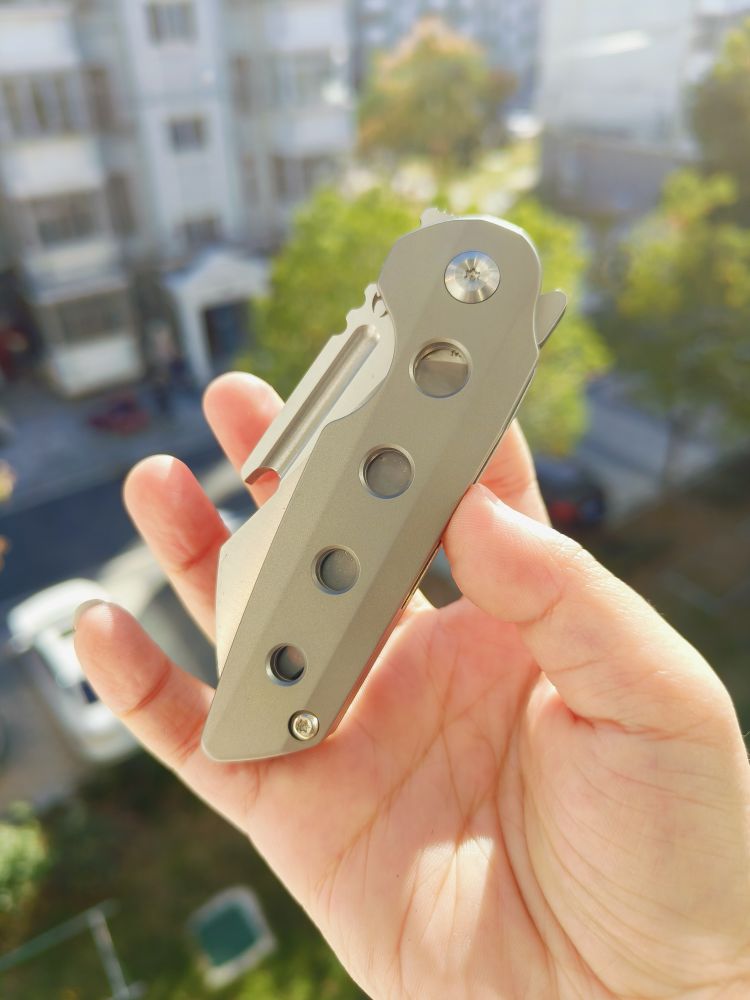 【特惠】Kansept Knives CPM-S35VN钢 钛合金柄 K2048A1 原价1050 特惠650