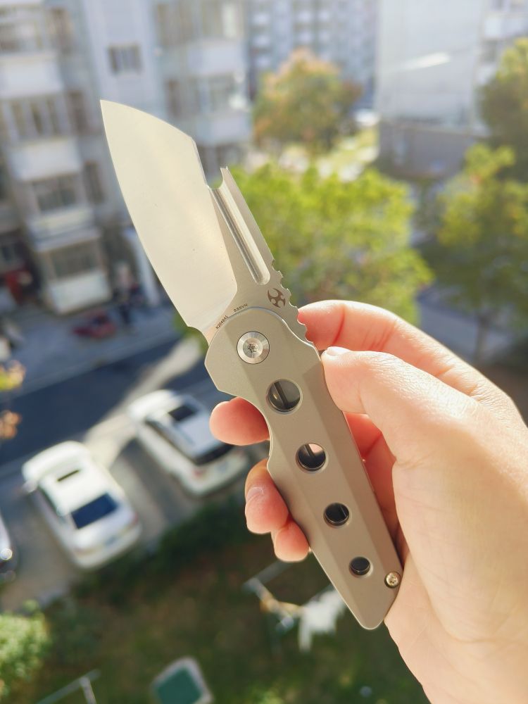 【特惠】Kansept Knives CPM-S35VN钢 钛合金柄 K2048A1 原价1050 特惠650
