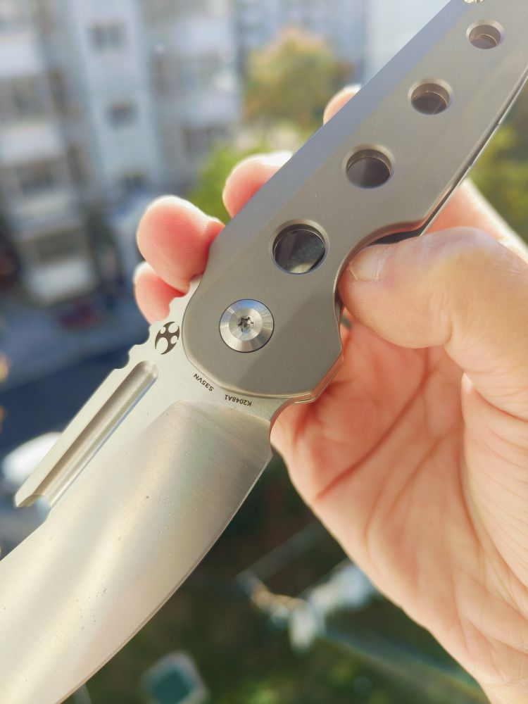 【特惠】Kansept Knives CPM-S35VN钢 钛合金柄 K2048A1 原价1050 特惠650