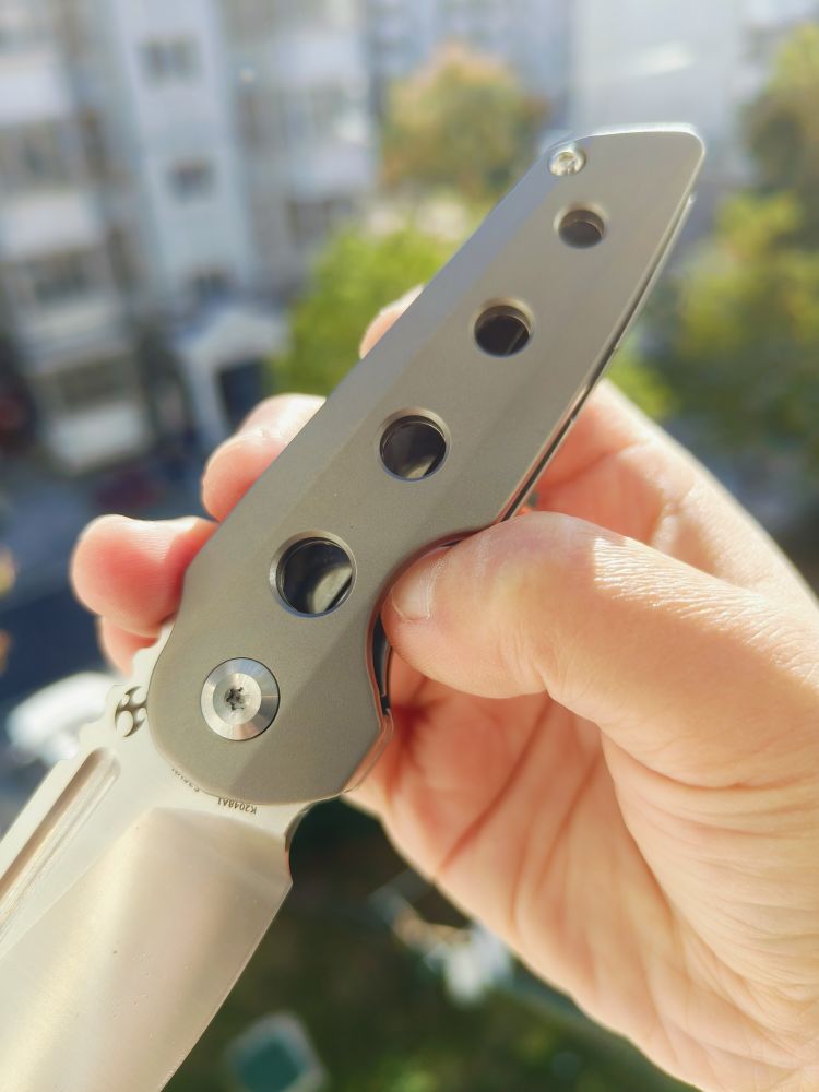 【特惠】Kansept Knives CPM-S35VN钢 钛合金柄 K2048A1 原价1050 特惠650