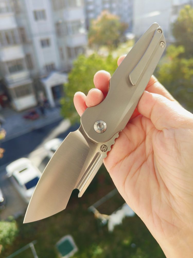 【特惠】Kansept Knives CPM-S35VN钢 钛合金柄 K2048A1 原价1050 特惠650