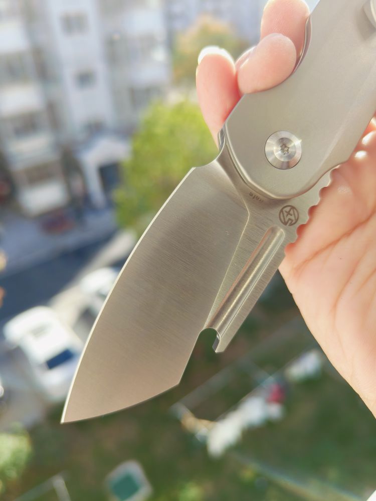 【特惠】Kansept Knives CPM-S35VN钢 钛合金柄 K2048A1 原价1050 特惠650