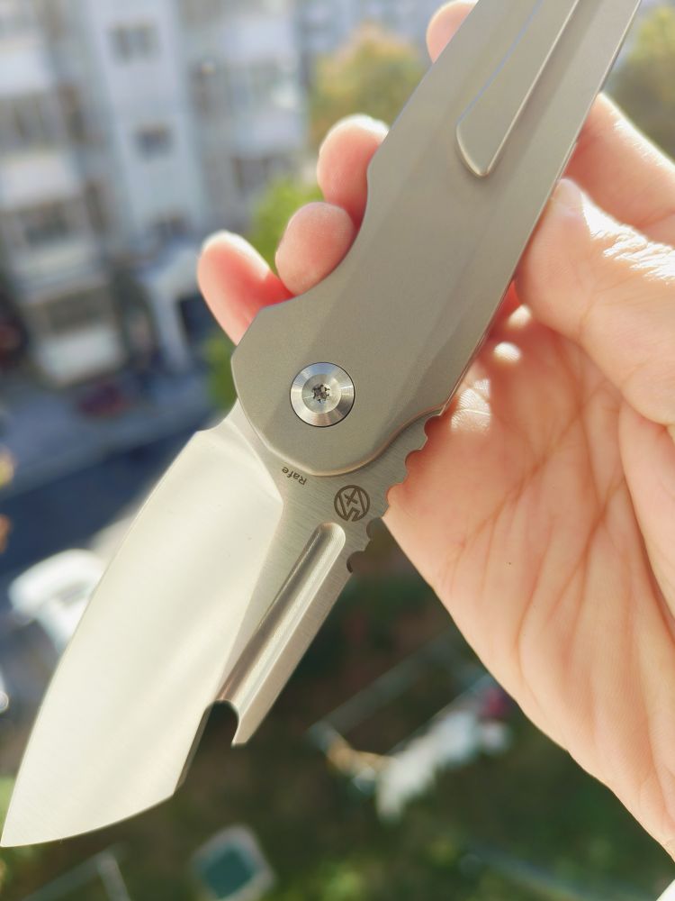 【特惠】Kansept Knives CPM-S35VN钢 钛合金柄 K2048A1 原价1050 特惠650