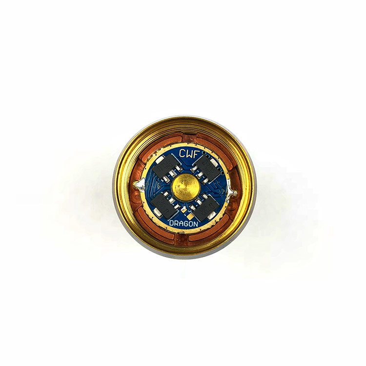 CWF Flashlight 高端定制EDC手电黄铜材质 DLC镀层
