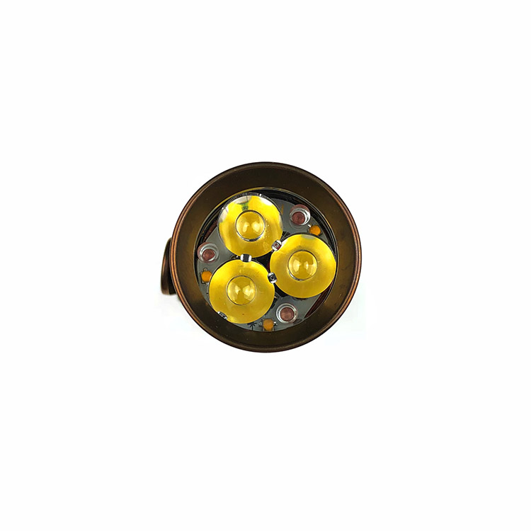 CWF Flashlight 高端定制钛合金EDC手电 棕色