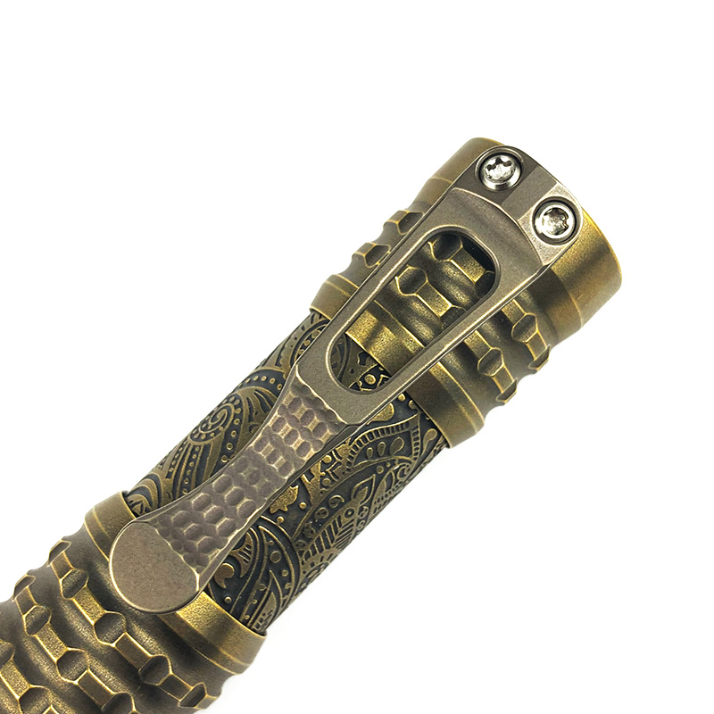CWF Flashlight 高端定制黄铜EDC手电