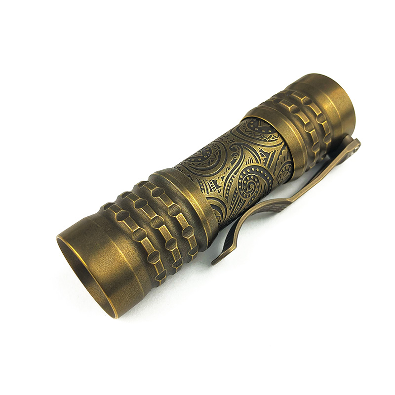 CWF Flashlight 高端定制黄铜EDC手电