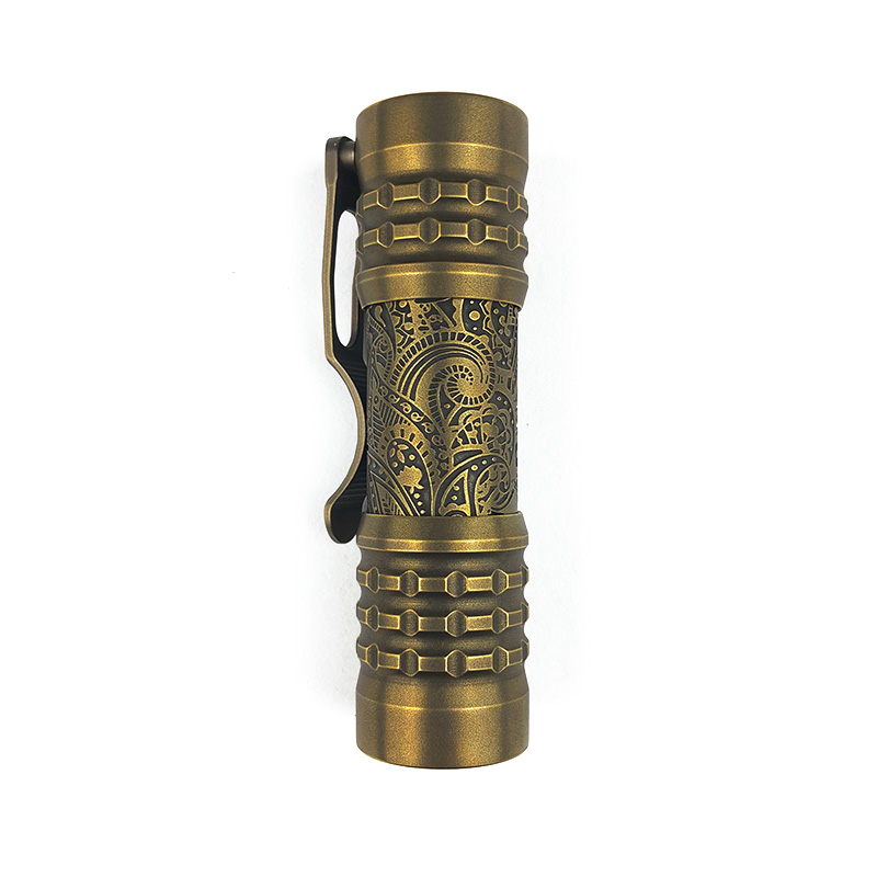CWF Flashlight 高端定制黄铜EDC手电