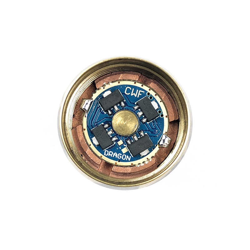 CWF Flashlight 高端定制黄铜EDC手电 DLC镀层