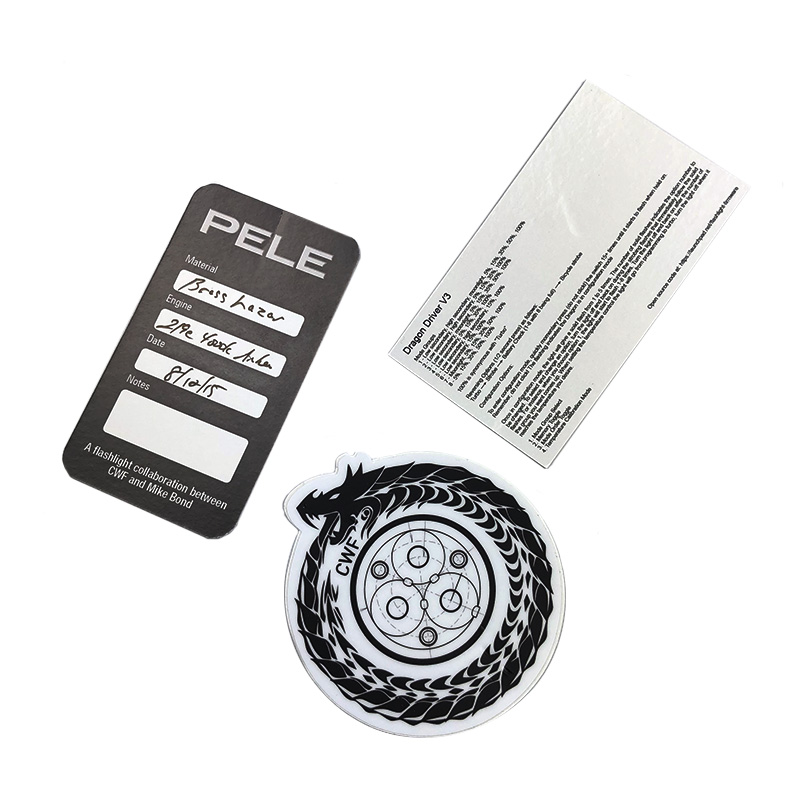 CWF Flashlight 高端定制黄铜EDC手电 DLC镀层